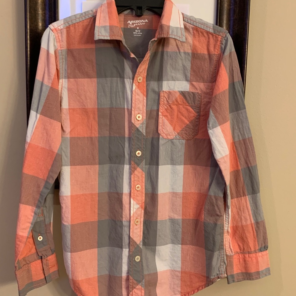 Arizona Jeans Boys Button Down Shirt